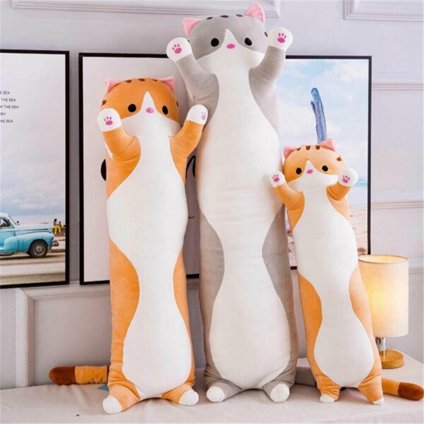 Jucarie de plus 70cm  Pisica-bagheta