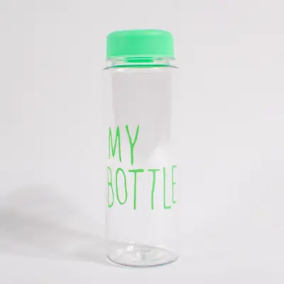 Sticla pentru apa PET verde 500 ml