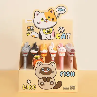 Pix gel Cat click albastru