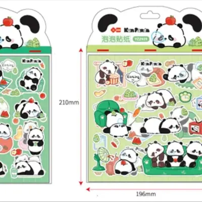 Set stikere Panda (2 foi)