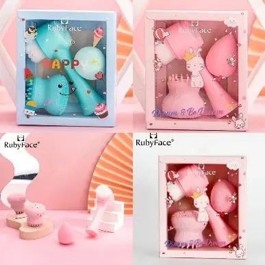 Set pentru ingrijirea feței cu perie (3 piese)