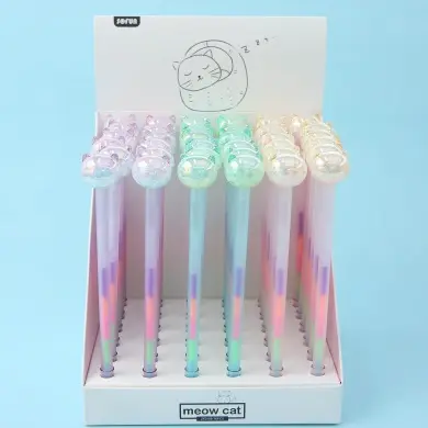 Pix Cat sticlă multicolor