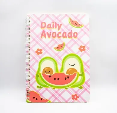 Caiet Avocado cu spirala 140*207mm