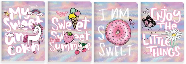 Notebook Sweety  13,5*20,5  96 file
