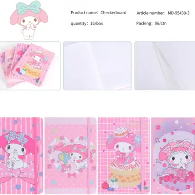 Caiet cu coperta solida Litle girl