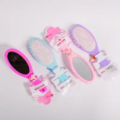 Perie pentru par cu oglinda