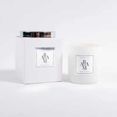 Luminare aroma Fresia white 8 cm