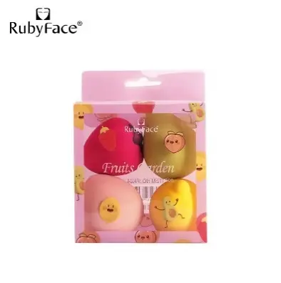 Set de burete cosmetic fructe (4piese)