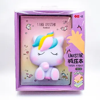 Notebook Unicorn 124*168mm squish sleep128 file