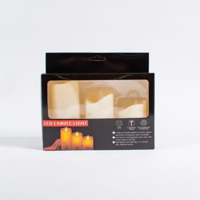 Set luminari plastic 3 buc