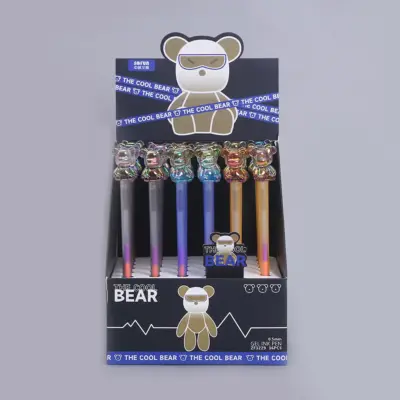 Pix Ursuleț sticlă multicolor