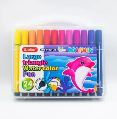 Set  carioci lavabile 24 buc